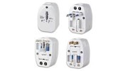 Techly Uniwersalny adapter zasilania, Europa, Ameryka, UK, Australia