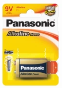 Panasonic Bateria Alkaline Power 9V, 1 SZT.