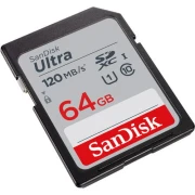 Karta SanDisk Ultra SDXC 64 GB Class 10 UHS-I/U1 (SDSDUN4-064G-GN6IN)