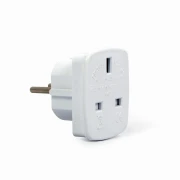 Gembird adapter zasilania ANG/PL (wtyk PL/gniazdo ANG)