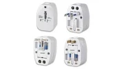 Techly Uniwersalny adapter zasilania, Europa, Ameryka, UK, Australia