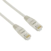 4World patchcord RJ45, osłonka zalewana, kat. 5e, UTP, 1m